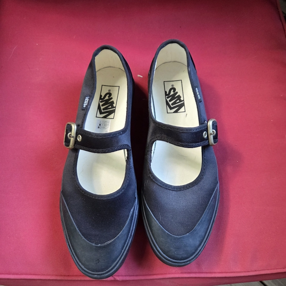 Vans Black Mary Jane Shoes